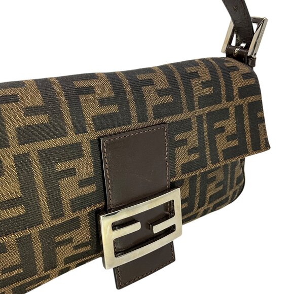 Fendi FF Zucca Canvas Baguette Bag - Picture 5 of 9